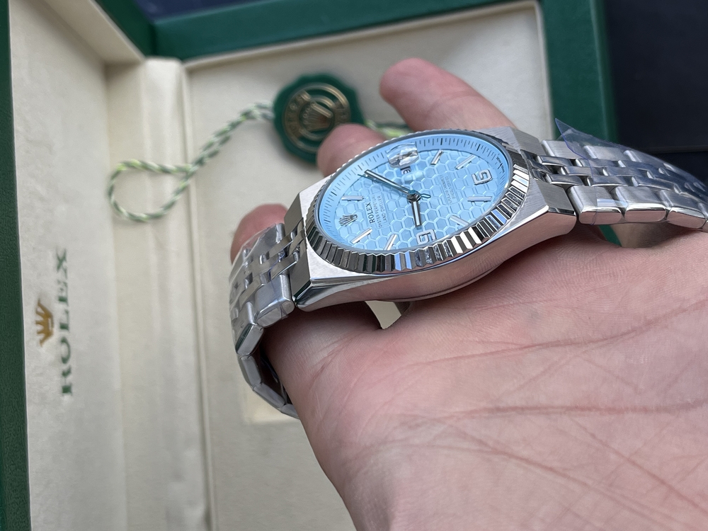 Rolex Land-Dweller Mavi Kadran