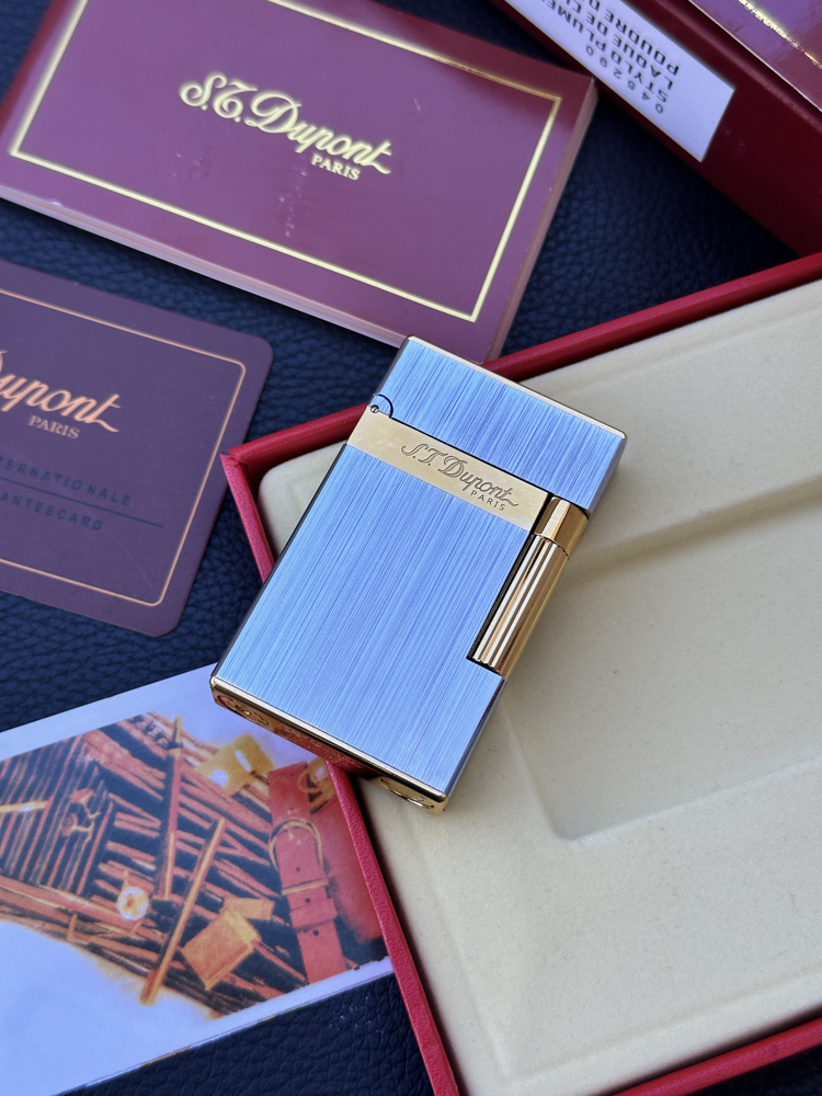S.T. Dupont Ligne 2 Silver Gold