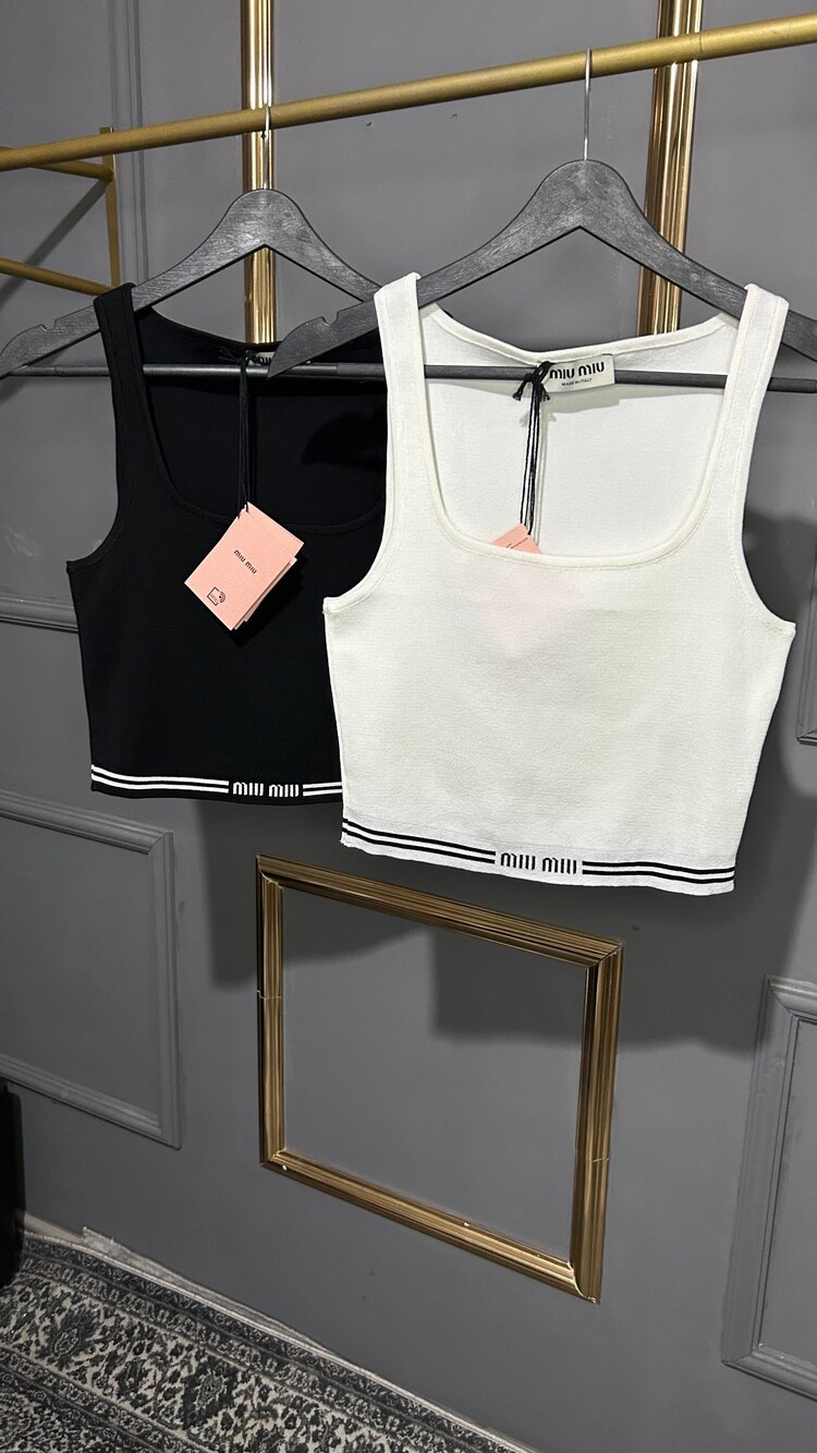 İthal Miu Miu Knit Tops 