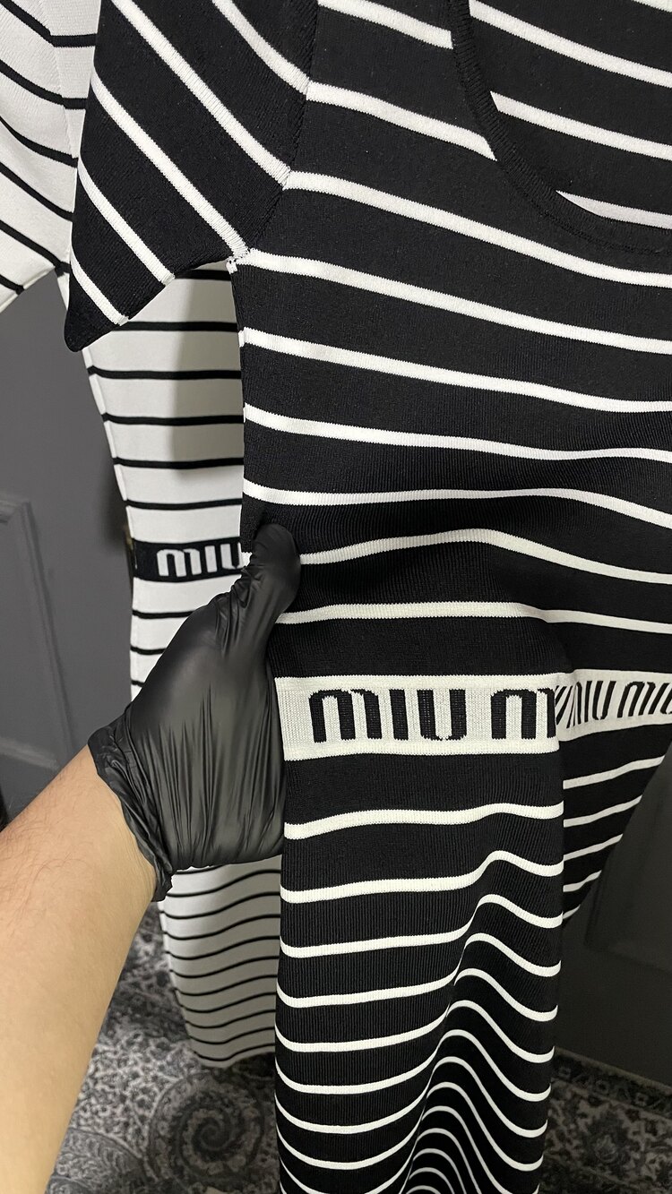 Yeni Sezon Miu Miu Triko Dress