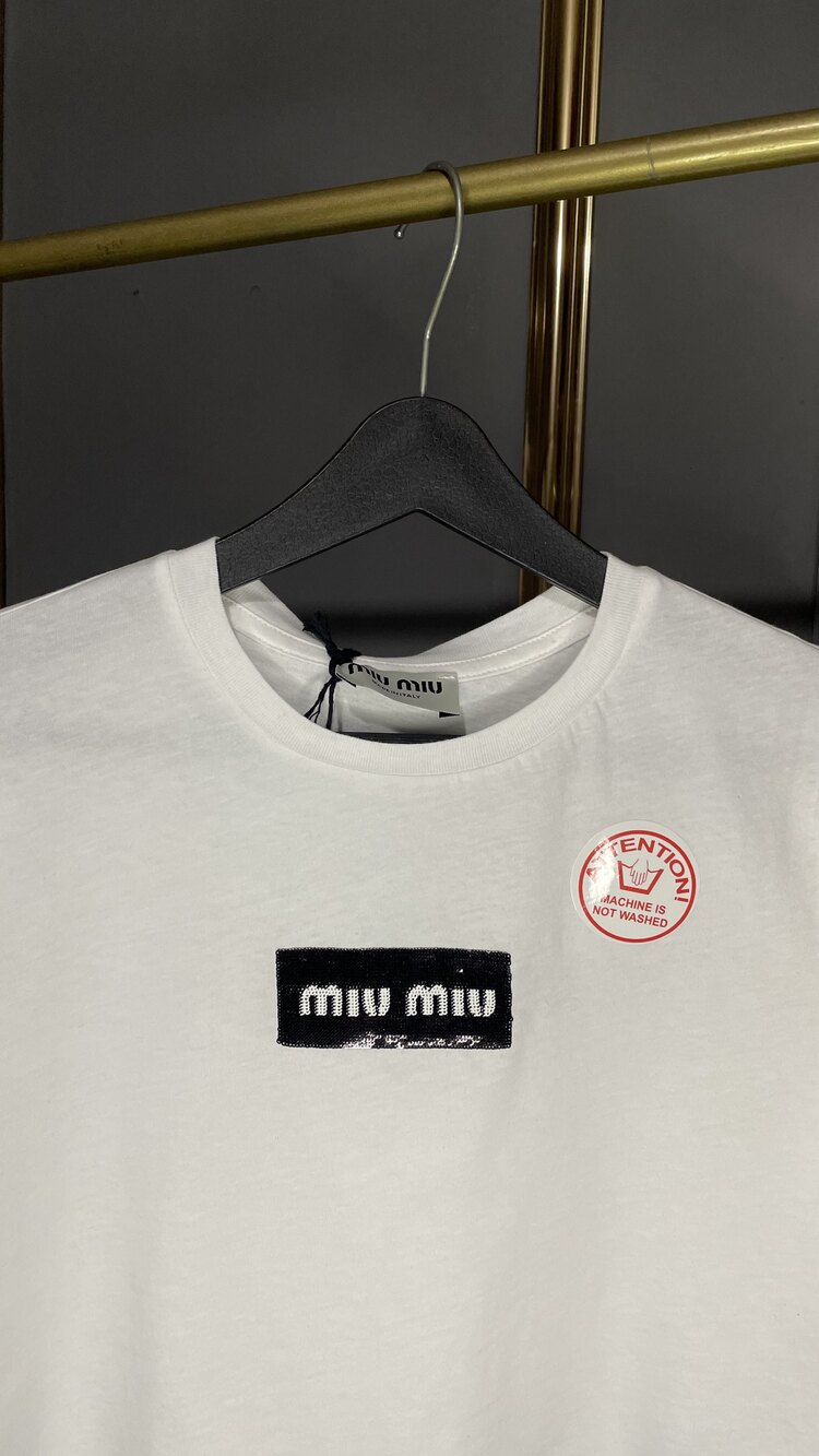 Yeni Sezon Miu Miu Tshirt