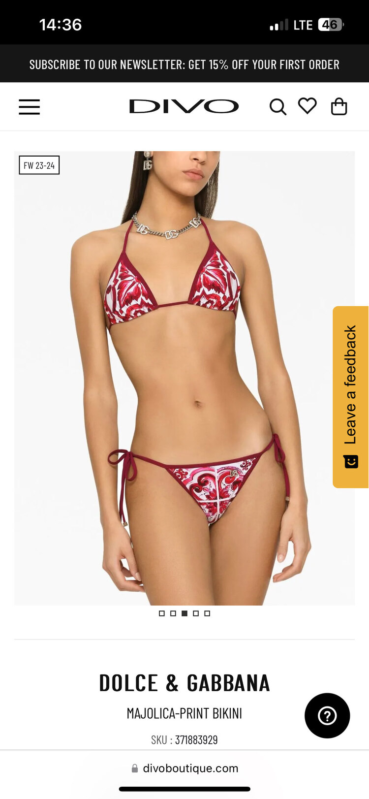 İthal Dolce & Gabbana Bikini 