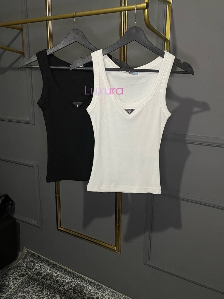 Prada Fitilli Tank Top 