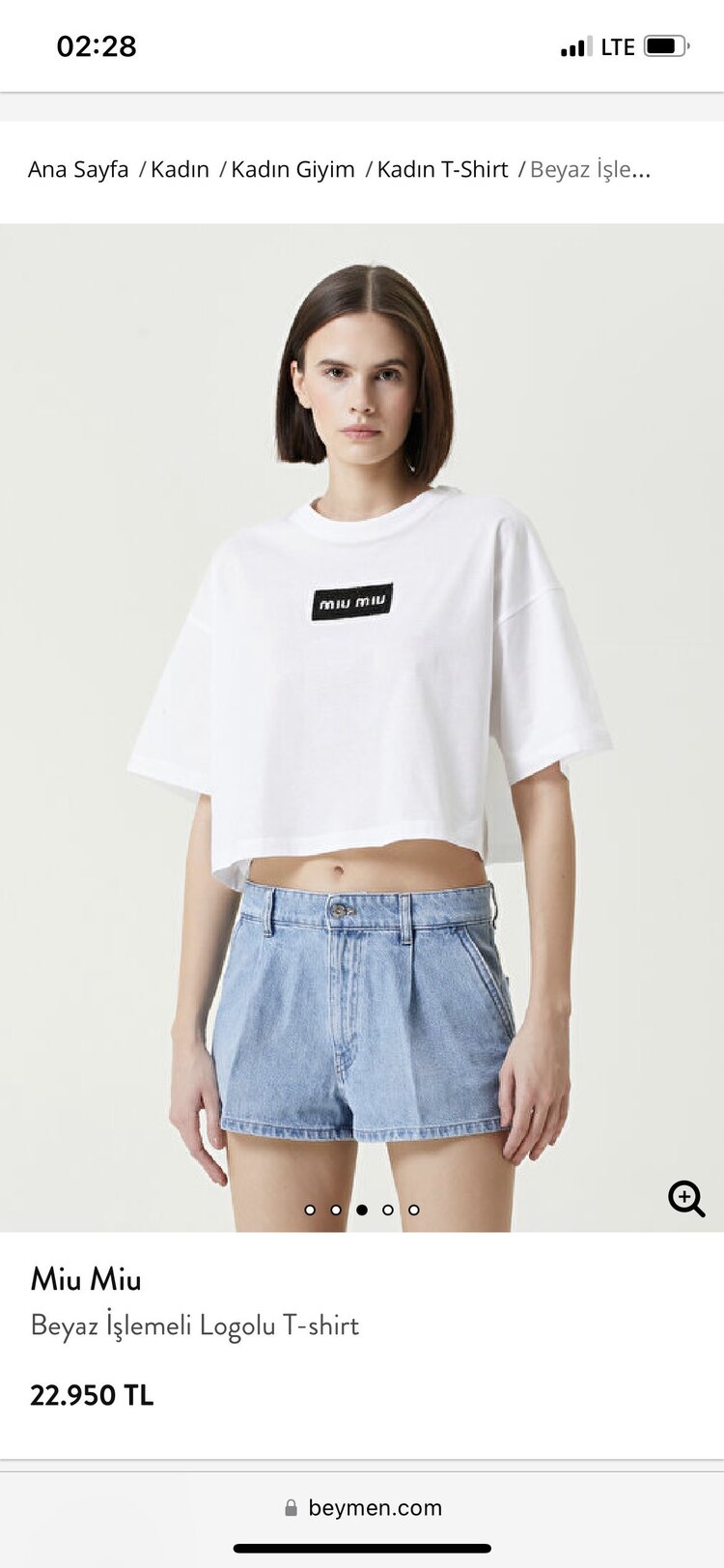 Yeni Sezon Miu Miu Tshirt