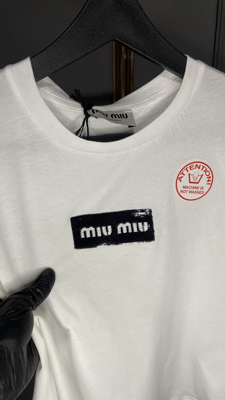 Yeni Sezon Miu Miu Tshirt