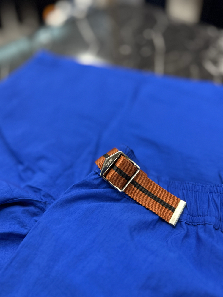 Zegna Premium Deniz Şortu ve Şort Kapri (5165-Sax Mavisi