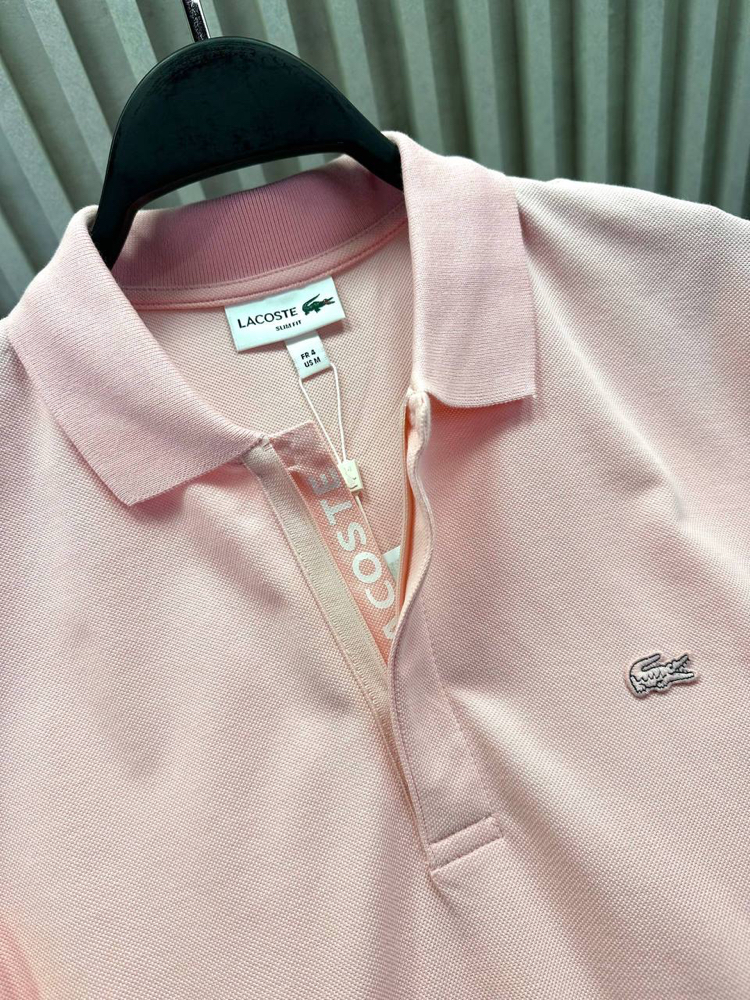 YARIM FERMUARLI POLO YAKA (1055-Pembe)