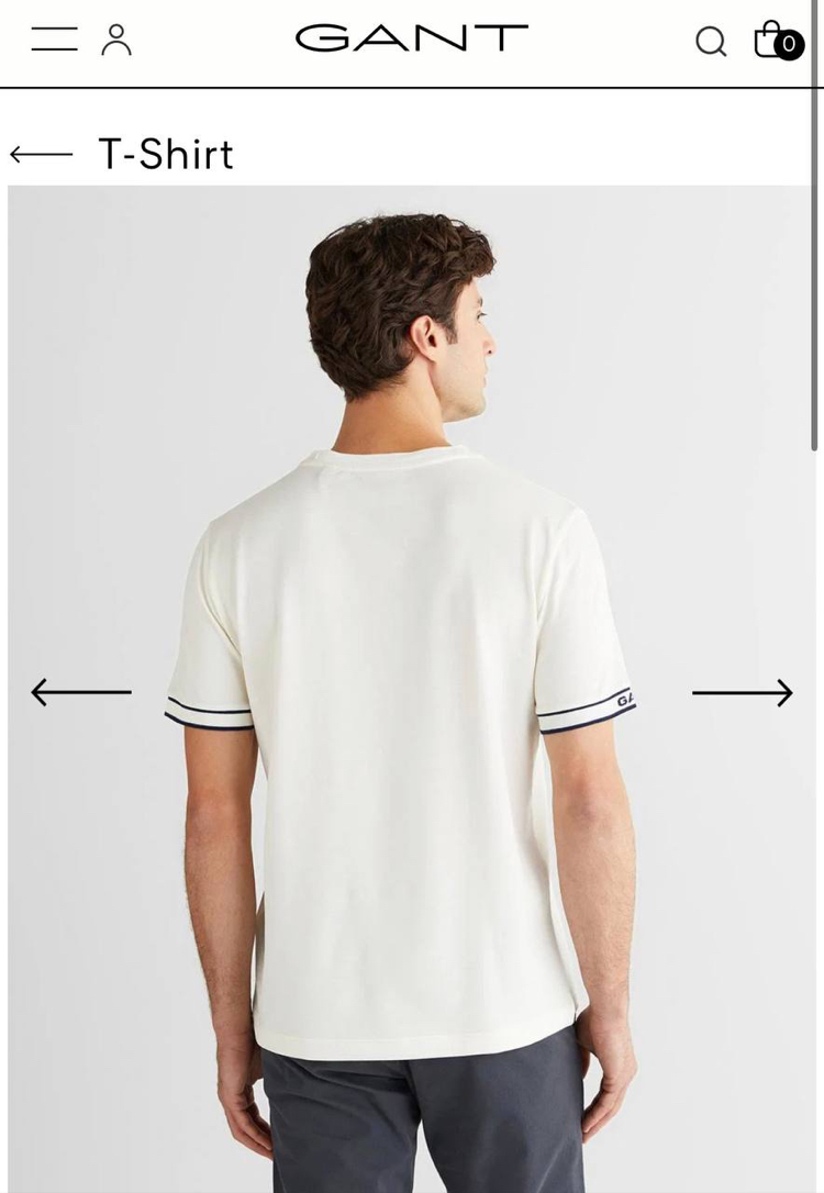 Kol Detaylı Pike Kumaş T-shirt (15019-Beyaz)