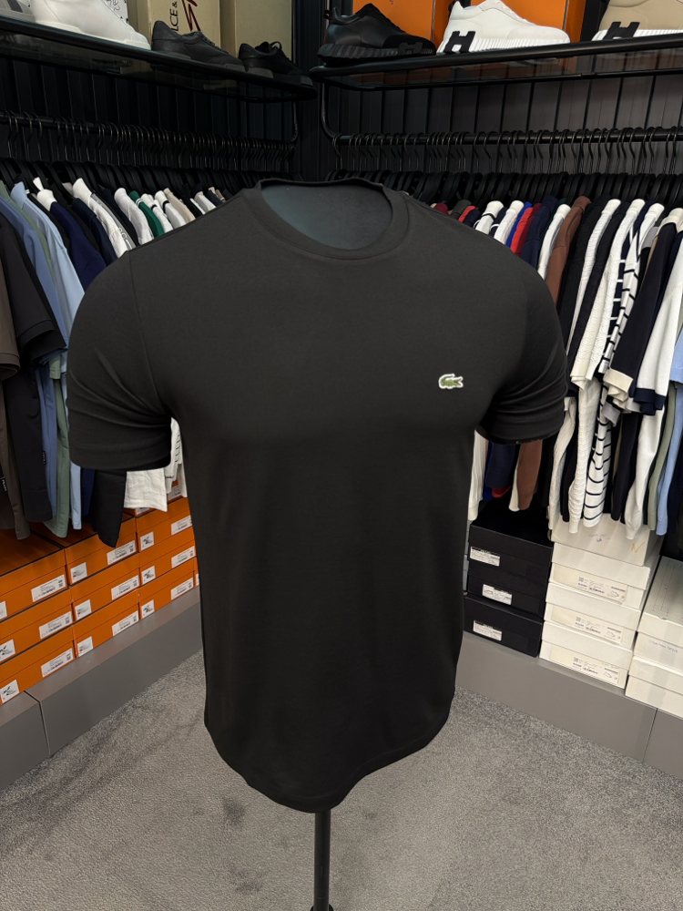 Premium Modal Kırışmayan Kumaş T-shirt  (15046-Siyah