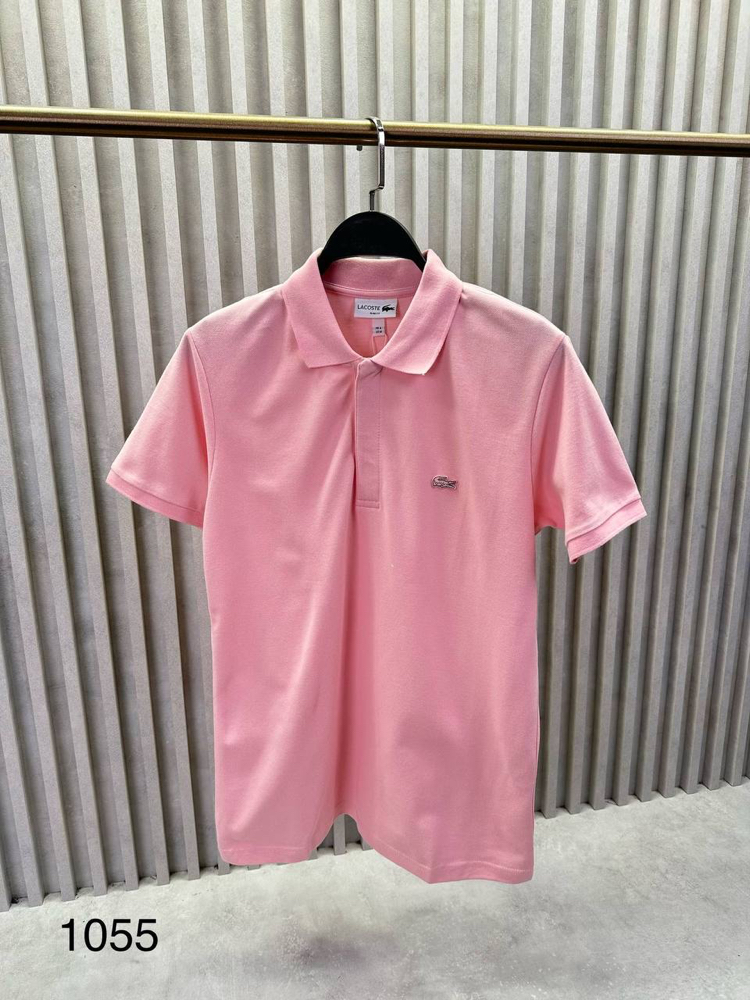 YARIM FERMUARLI POLO YAKA (1055-Pembe)
