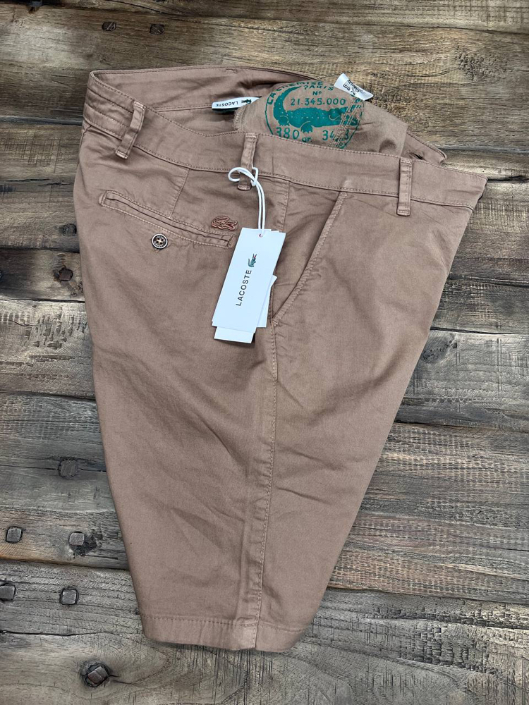 Premium Gabardin Kumaş Şort (1315-Camel)