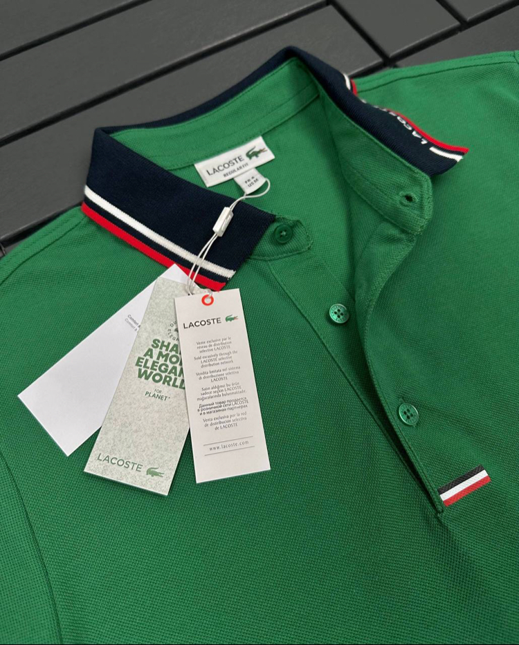 Yaka Detaylı Polo Yaka (10027-Yeşil)