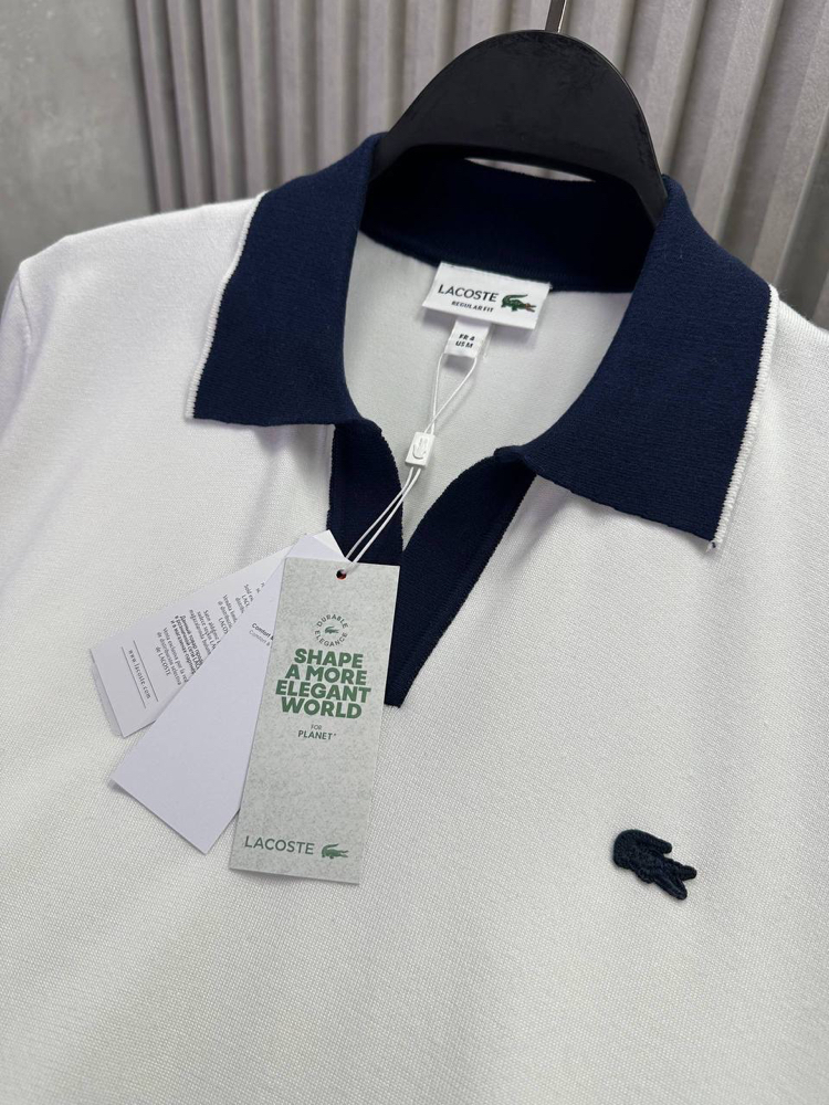 V Yaka Triko Polo Yaka (33070-Beyaz)