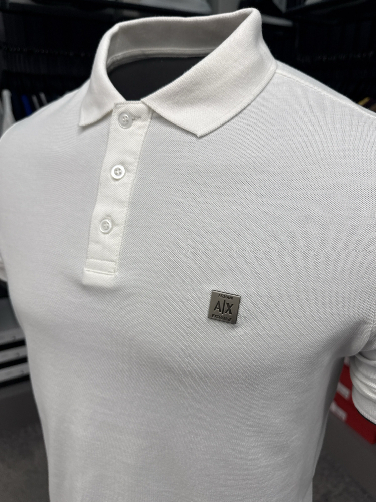 Armanı Exchange Polo Yaka (12758-Beyaz)
