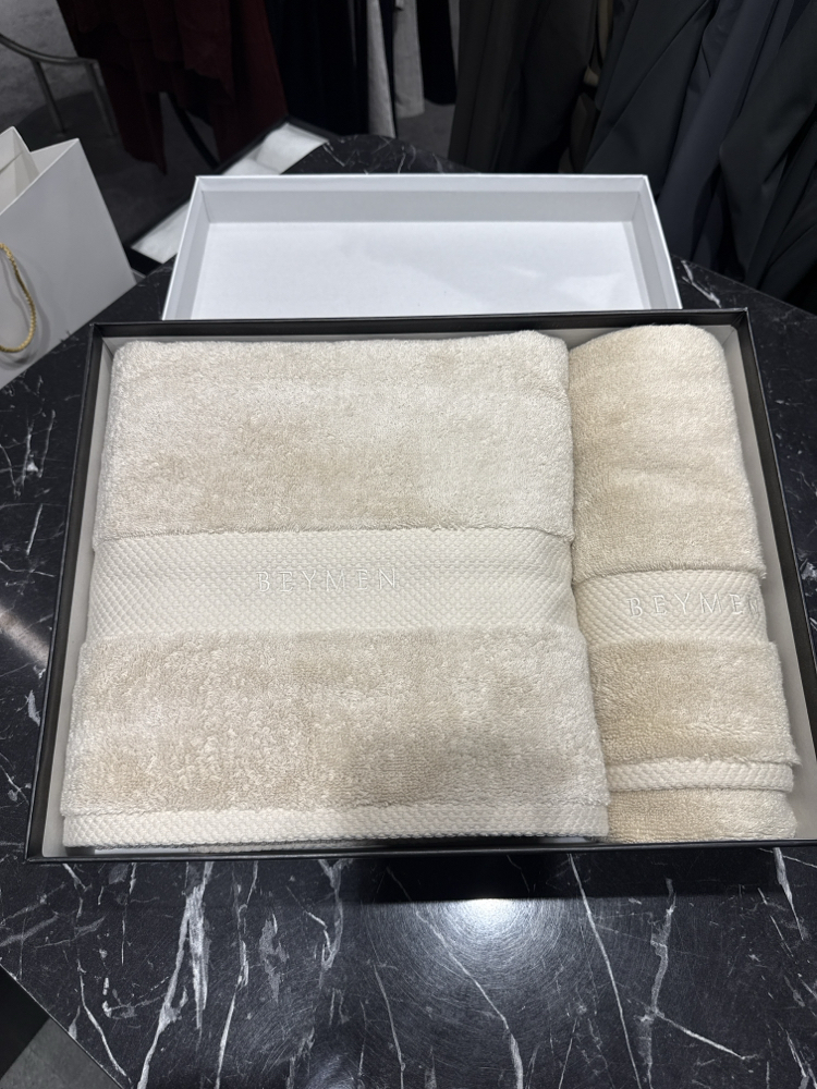 Premium Duş Vücut ve Baş Havlusu 