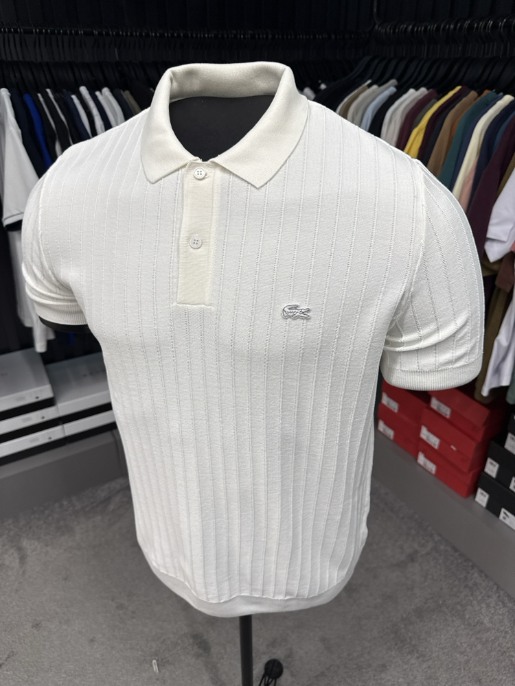 Detaylı Triko Polo Yaka (Beyaz -33049)