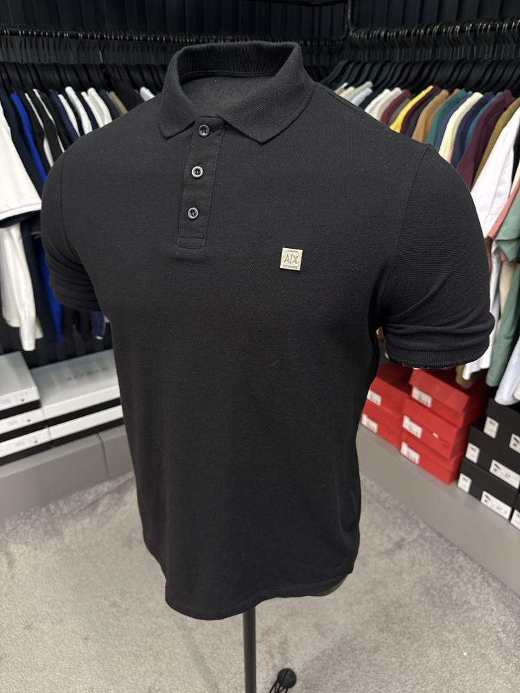 Armanı Exchange Polo Yaka (12758-Siyah)