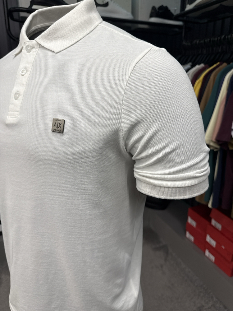Armanı Exchange Polo Yaka (12758-Beyaz)