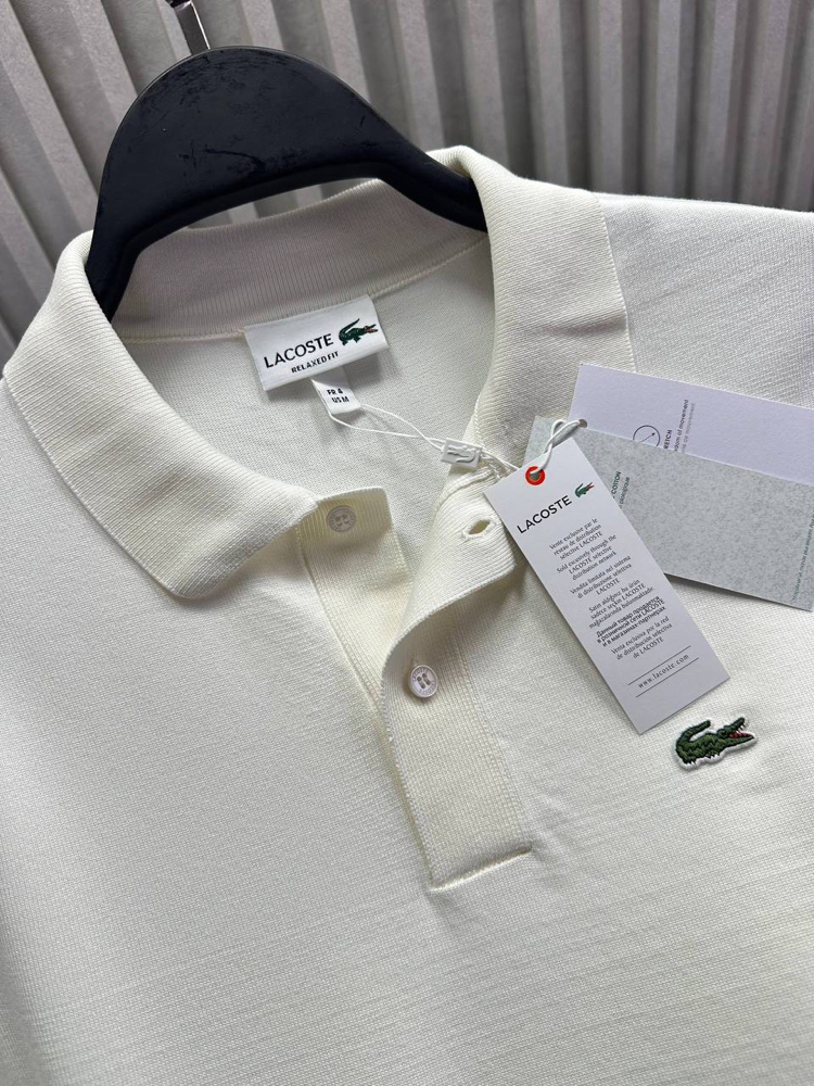 Rayon Kırışmayab Triko Polo Yaka (Beyaz -33016)