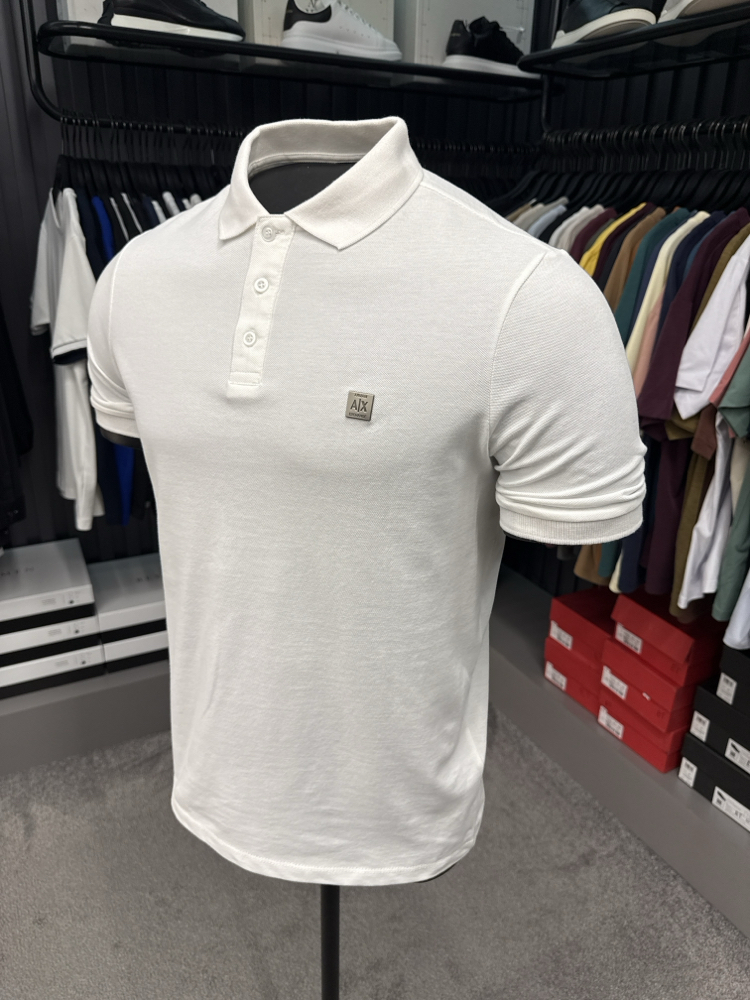 Armanı Exchange Polo Yaka (12758-Beyaz)