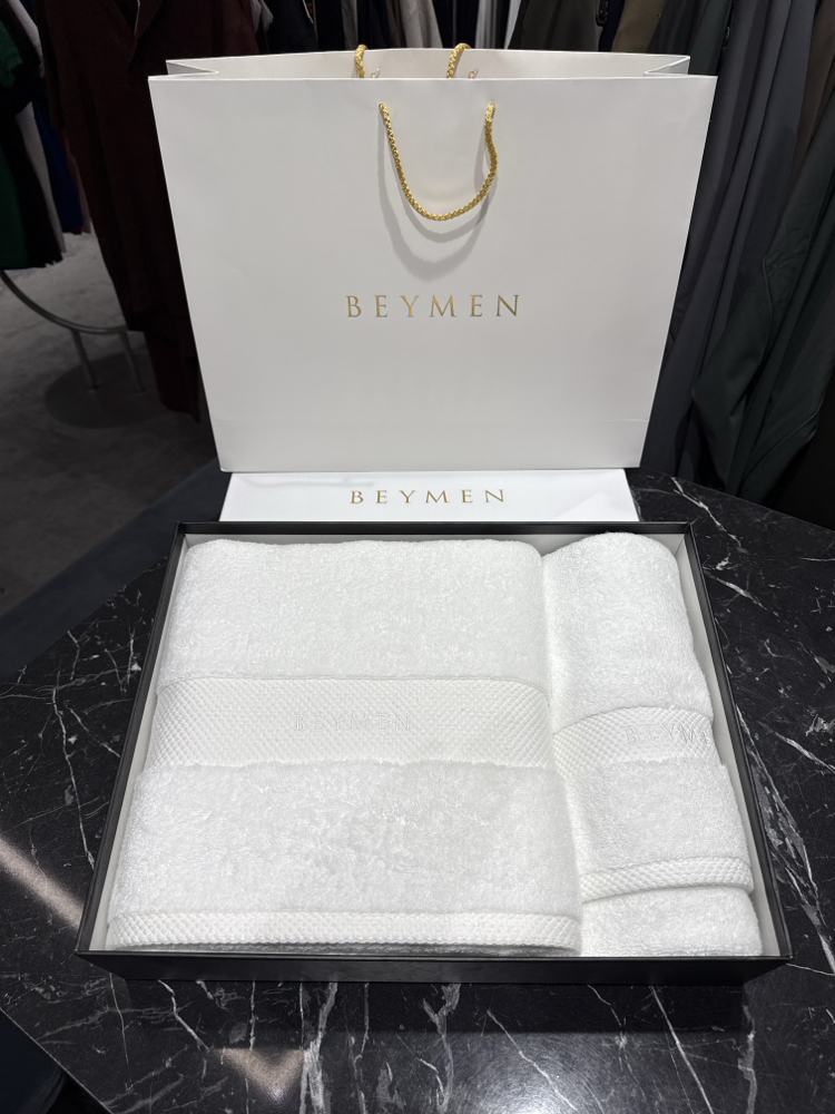Premium Duş Vücut ve Baş Havlusu