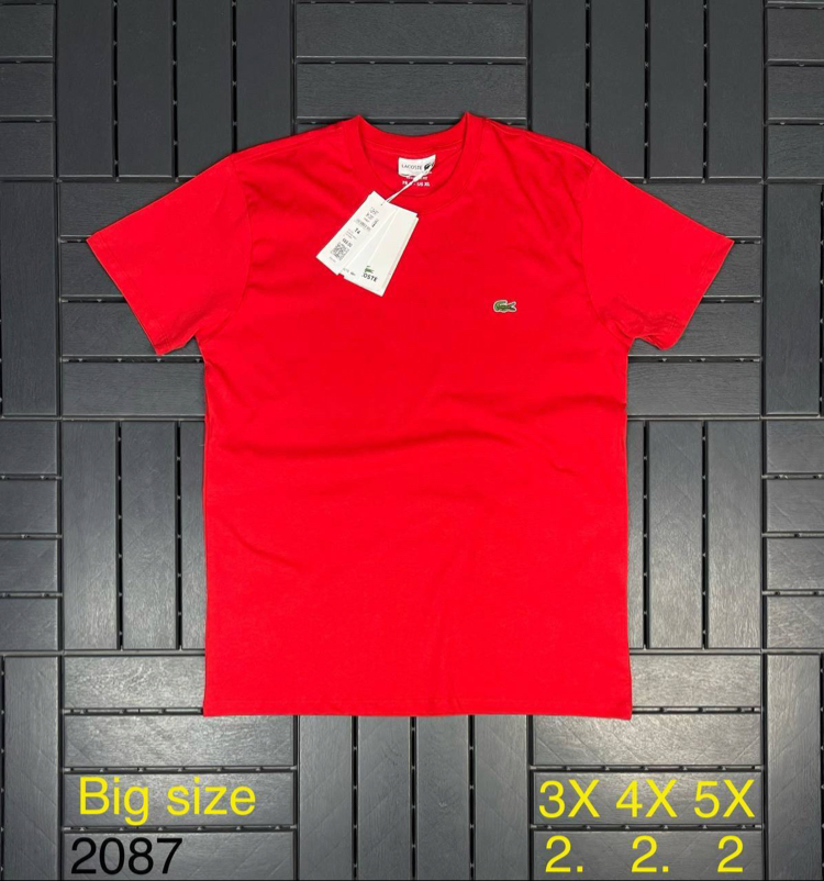 (Geniş Kesim) Battal Boy T-Shirt T-Shirt (2087-Kırmızı)