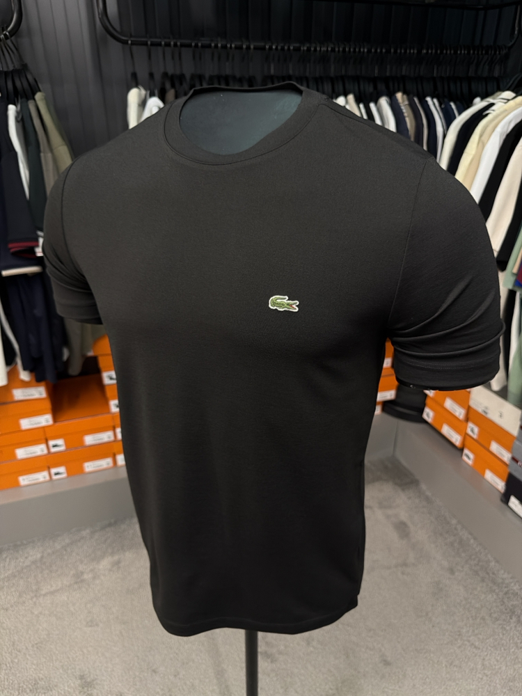 Premium Modal Kırışmayan Kumaş T-shirt  (15046-Siyah