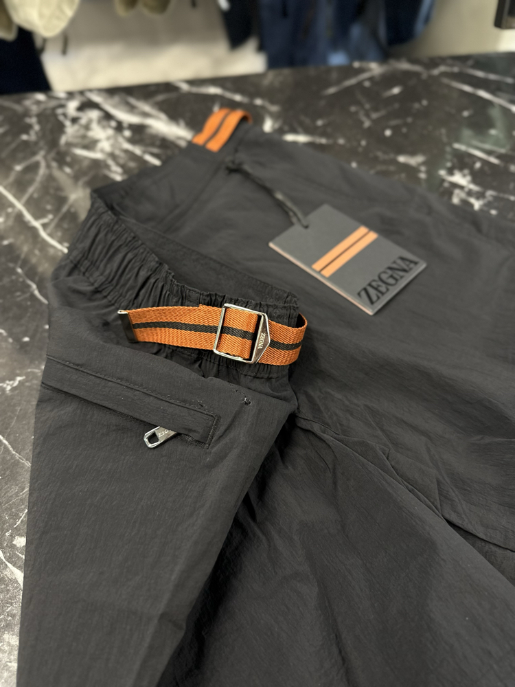 Zegna Premium Deniz Şortu ve Şort Kapri (5165-Siyah)