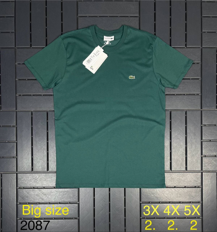 (Geniş Kesim) Battal Boy T-Shirt T-Shirt(2087-Koyu Yeşil)
