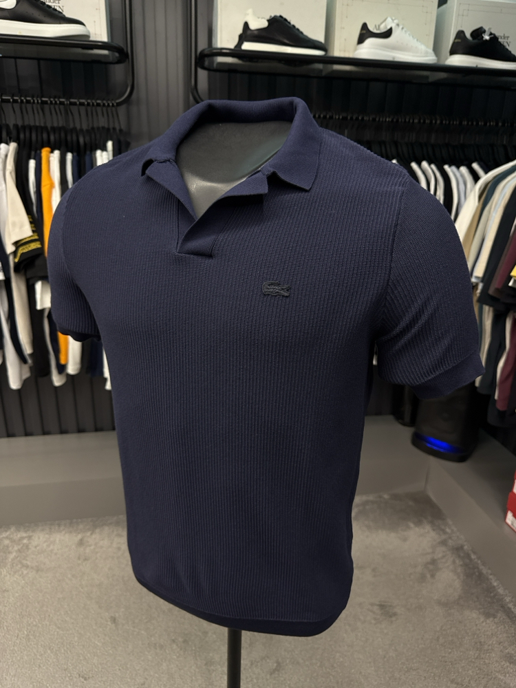 Örme V Triko Polo Yaka (Lacivert-33036) 