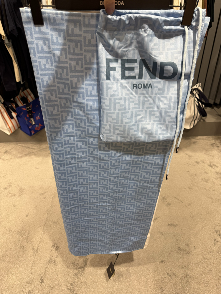 Fendi Dijital  Baskılı Plaj Havlusu