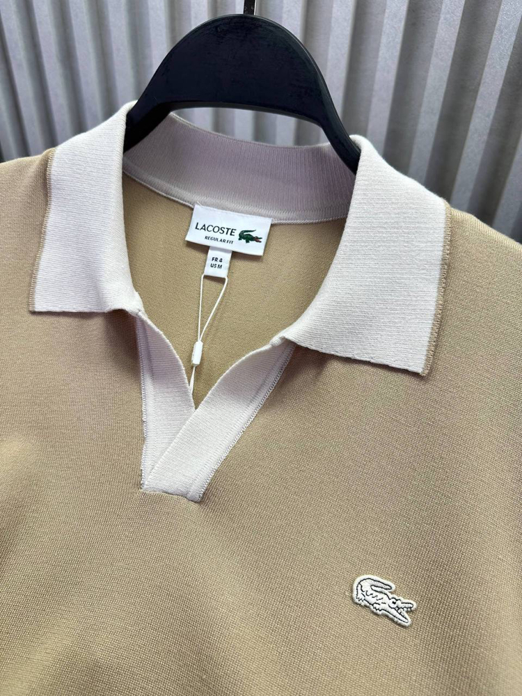  V Yaka Triko  Polo Yaka (33070-Bej )
