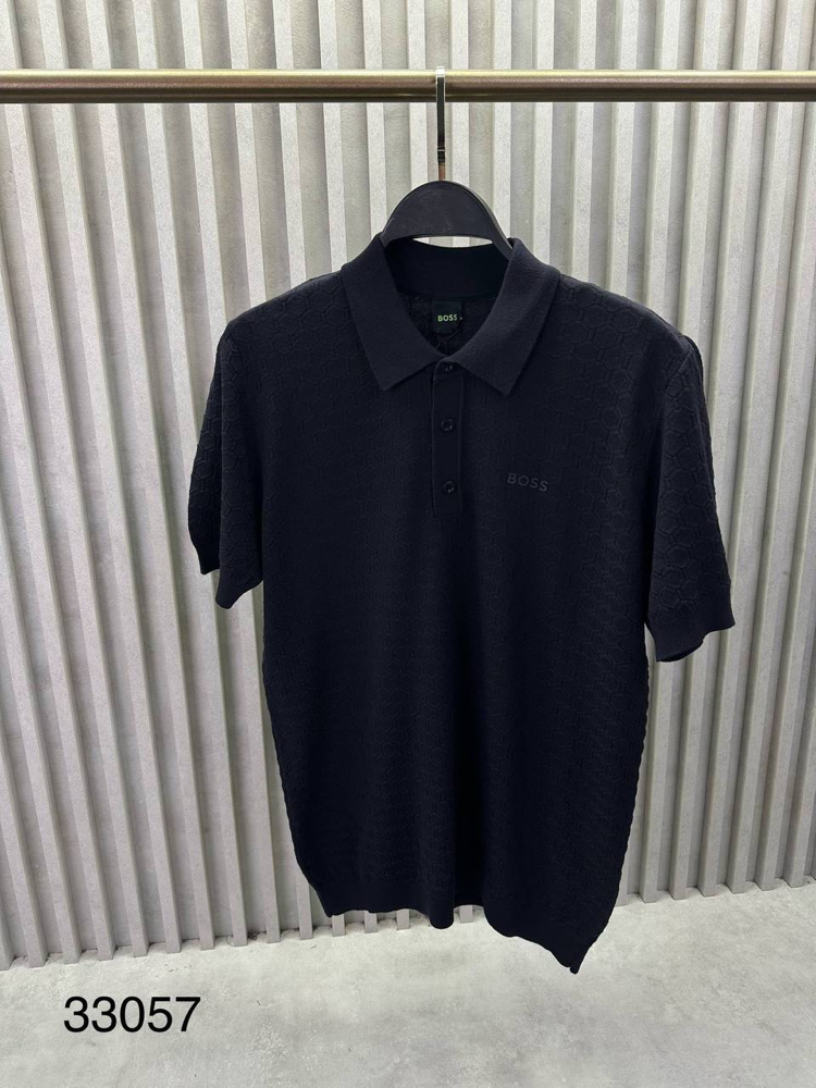 Boss Triko Polo Yaka (Lacivert-33057-Siyah)