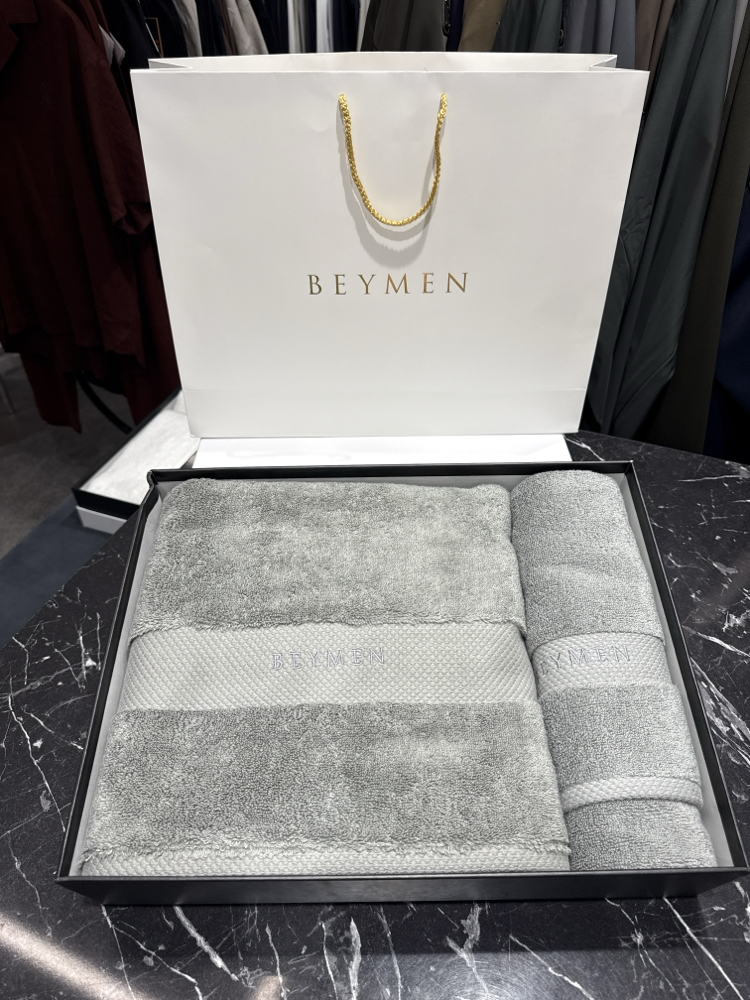 Premium Duş Vücut ve Baş Havlusu 