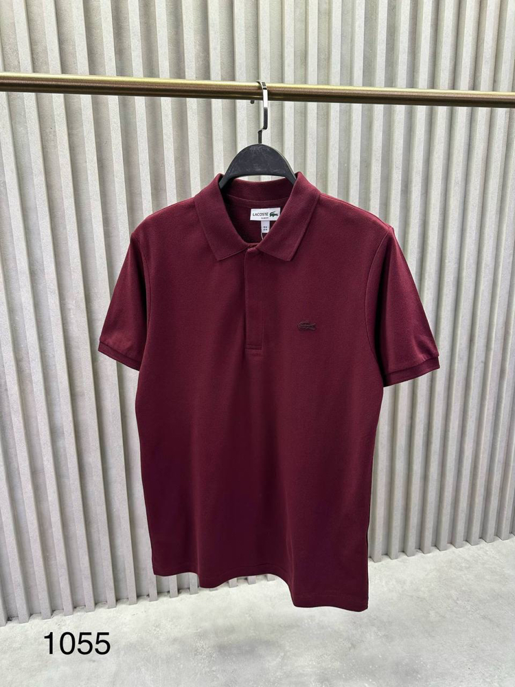 YARIM FERMUARLI POLO YAKA (1055- Bordo)