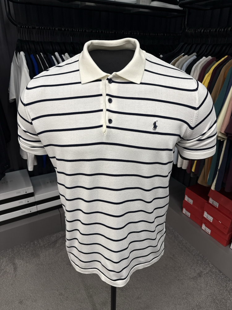 Örme Triko Polo Yaka (Beyaz-202) 