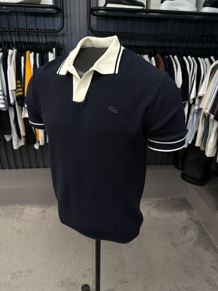 Keten Polo Yaka Triko (Lacivert-33055) 