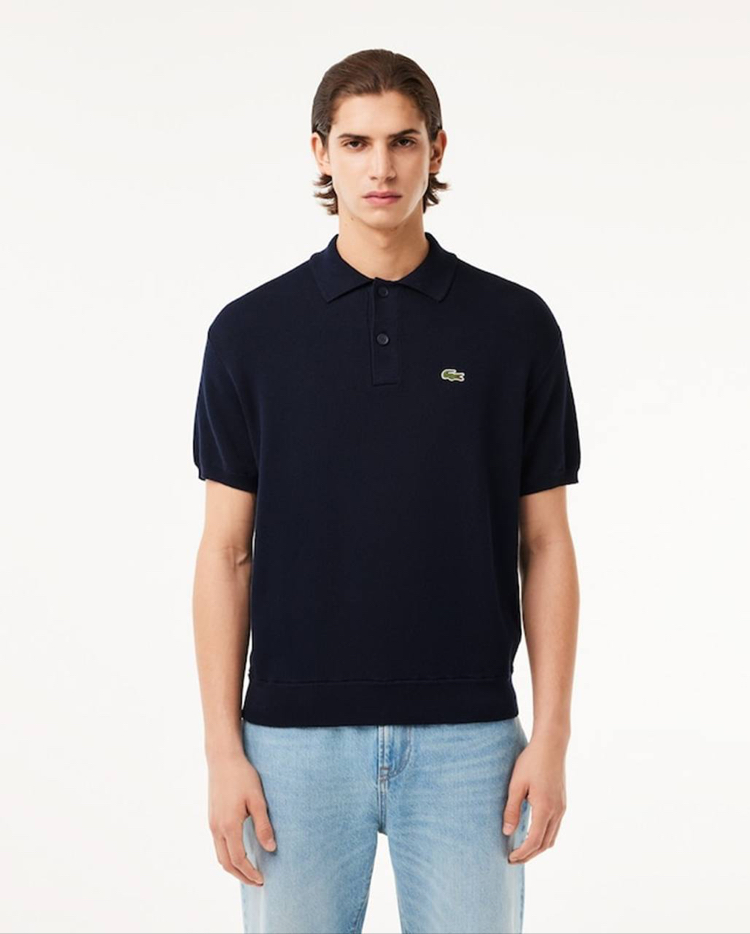Rayon Kırışmayab Triko Polo Yaka (Siyah -33016)