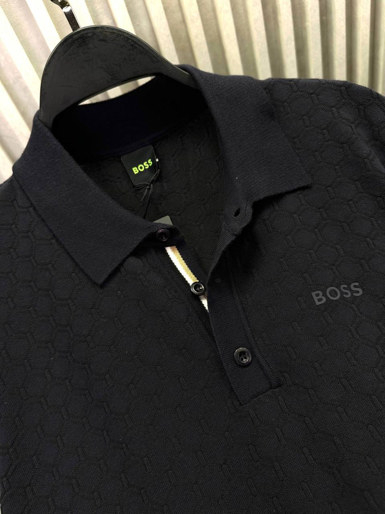 Boss Triko Polo Yaka (Lacivert-33057-Siyah)