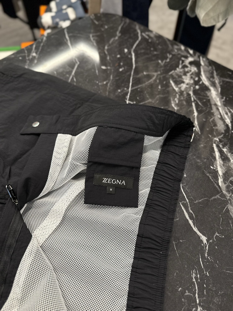 Zegna Premium Deniz Şortu ve Şort Kapri (5165-Siyah)