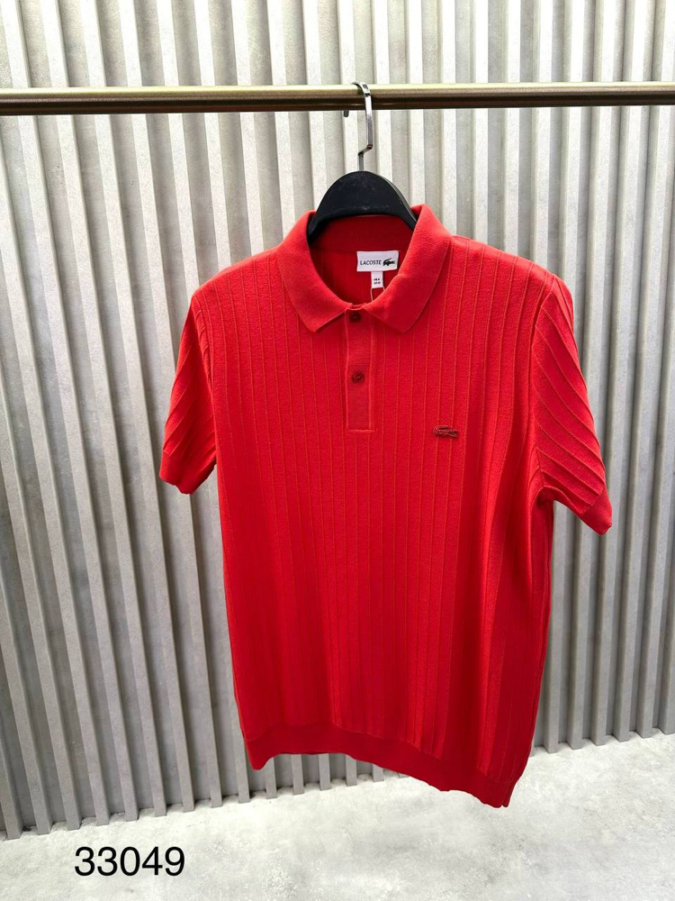 Detaylı Triko Polo Yaka (Kırmızı -33049)
