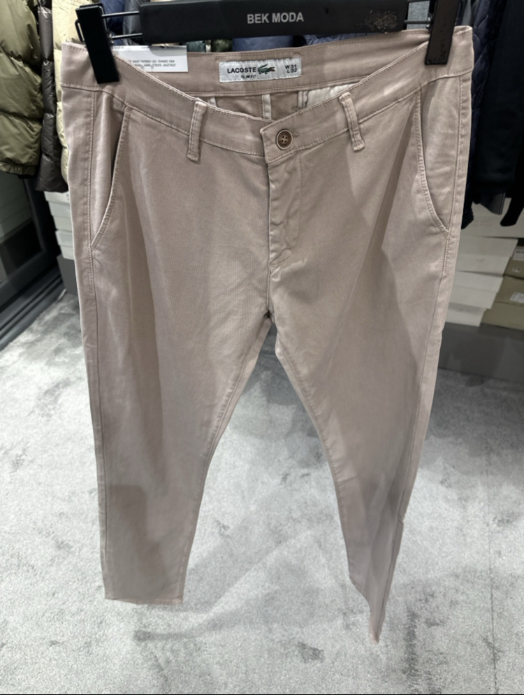 Outlet Ürünü Klasik Yan Cep İnce Kumaş Pantolon (782-Toprak Rengi)