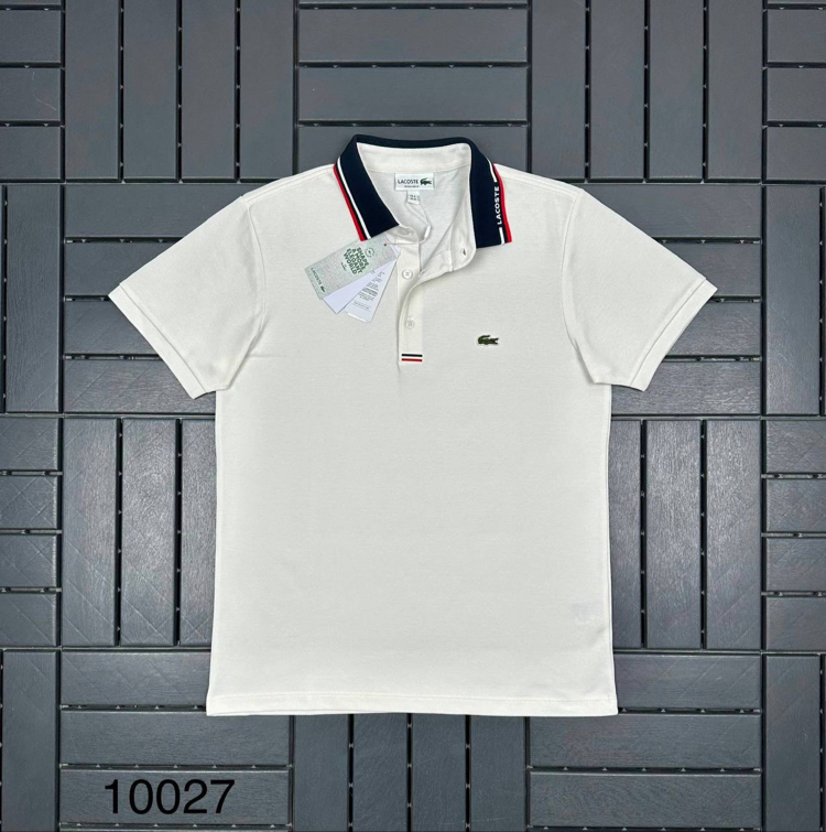 Yaka Detaylı Polo Yaka (10027-Beyaz)