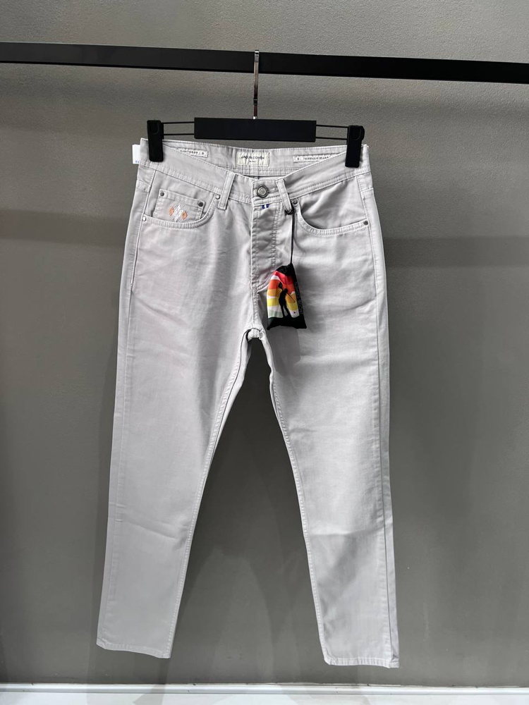 Premium Jacob Cohen Tensel Kumaş Kot Pantolon(1577-Gri)