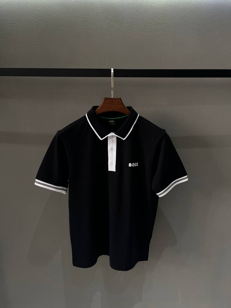 Boss Polo Yaka (26410-Siyah)