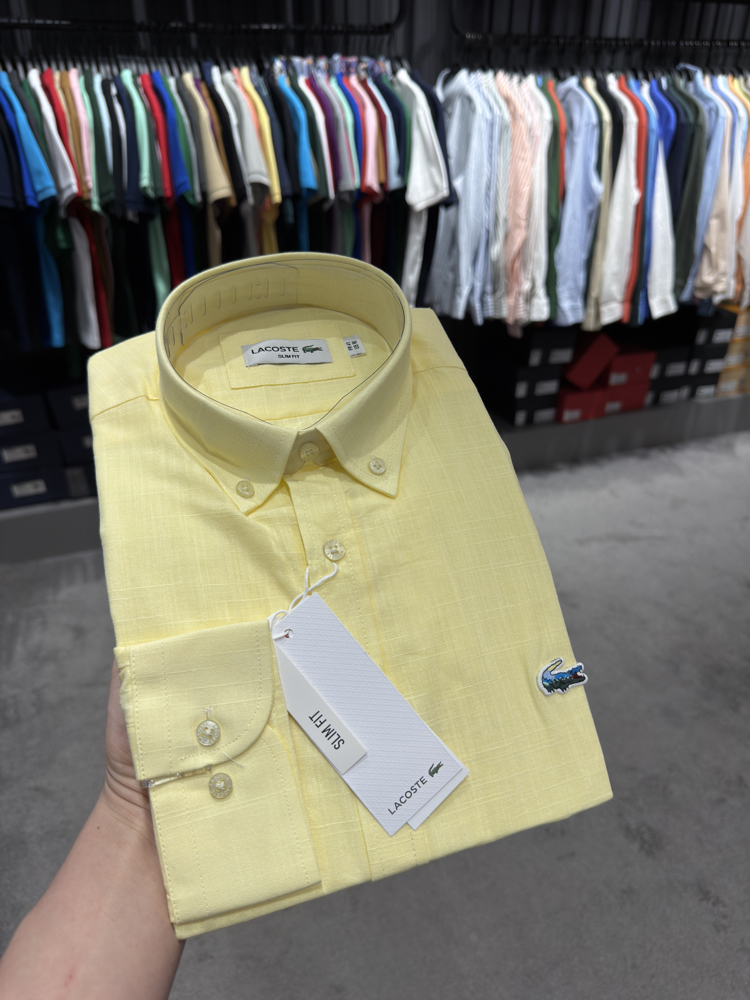 Yeni Logo Premium Flam Keten Pamuk Keten (Sarı-586)