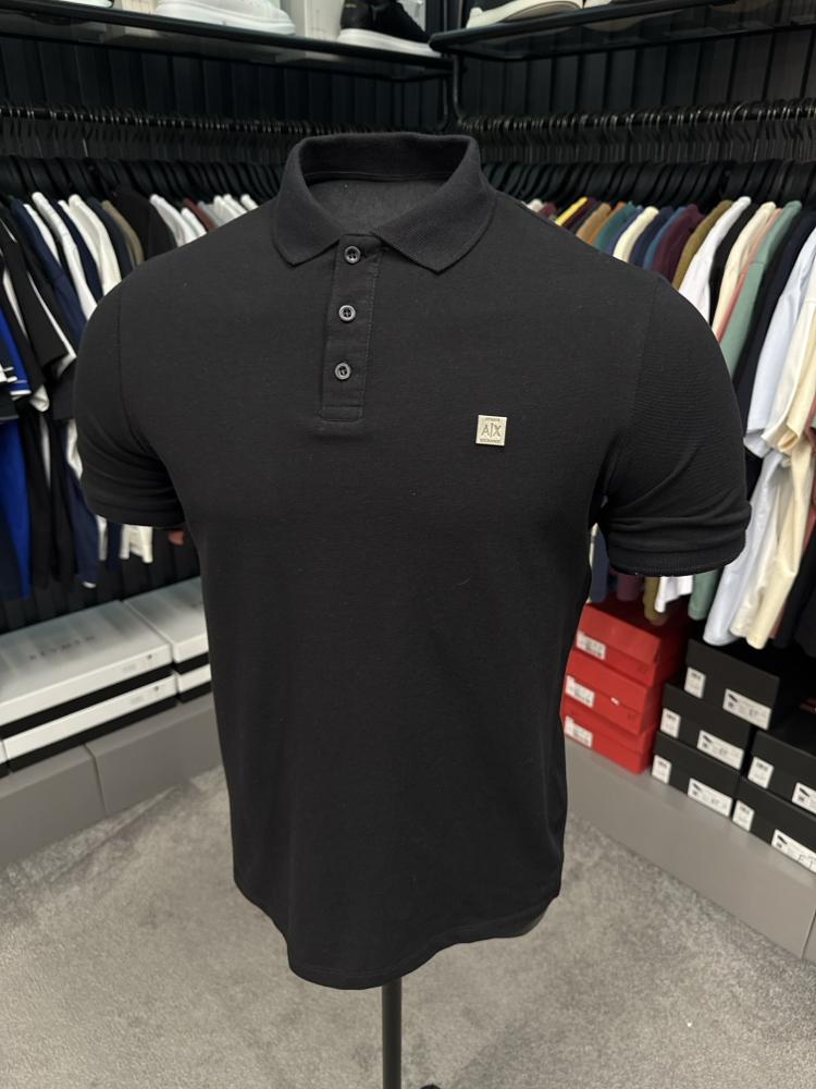 Armanı Exchange Polo Yaka (12758-Siyah)