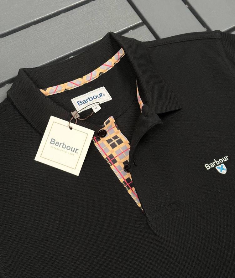 Barbour Polo Yaka (10076-Siyah)