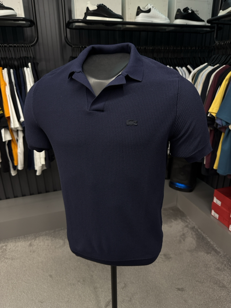Örme V Triko Polo Yaka (Lacivert-33036) 