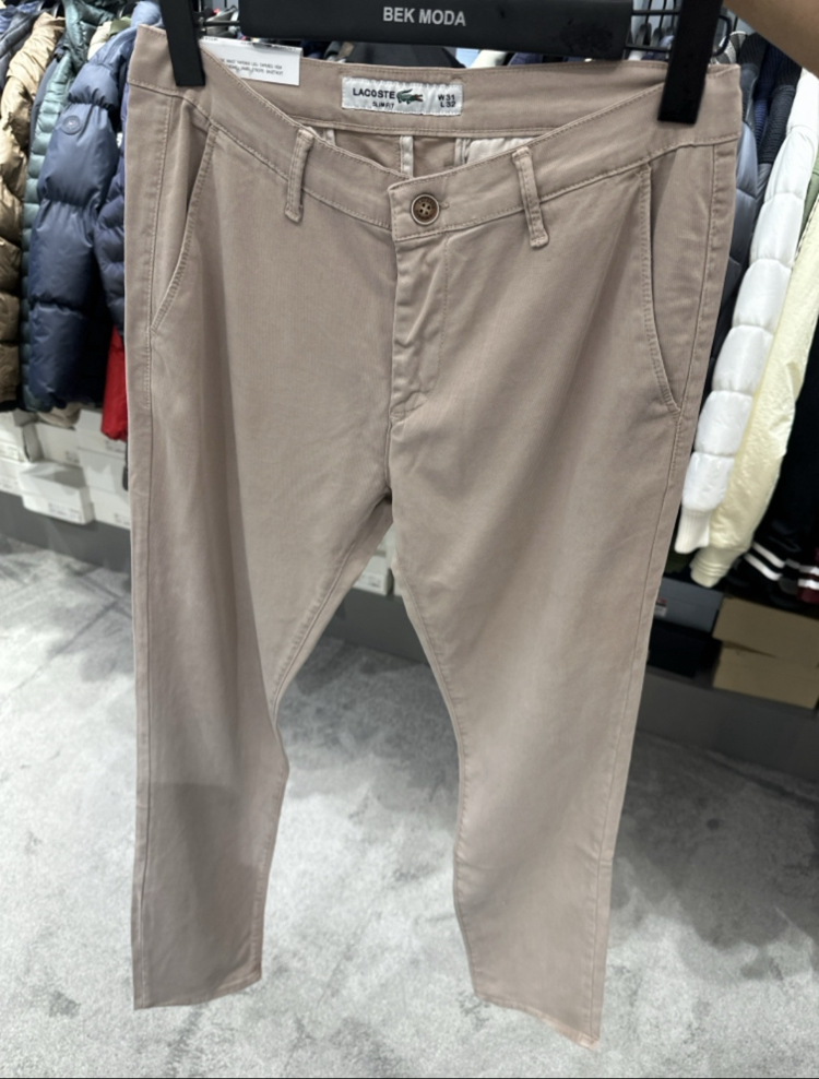 Outlet Ürünü Klasik Yan Cep İnce Kumaş Pantolon (782-Toprak Rengi)